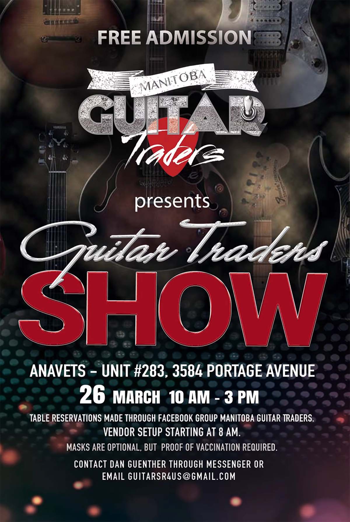 Manitoba Guitar Traders Show 2022